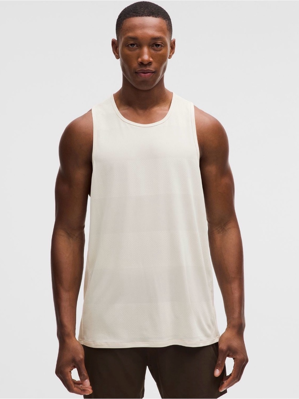 Lululemon Fast & Free Running Tank Men’s Medium White Singlet MSRP $68